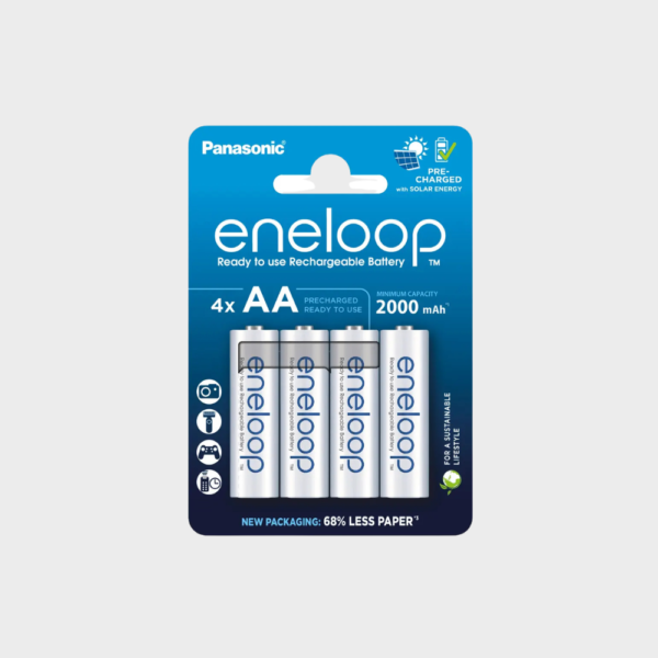 Akumulatorki Panasonic Eneloop AA 2000 mAh BK-3MCDE — 4 szt.