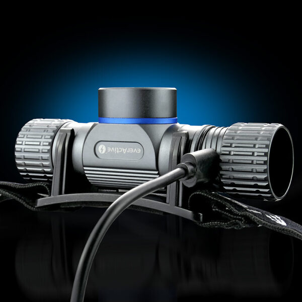 Ładowalna latarka czołowa LED everActive HL-1100R Force