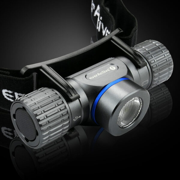 Ładowalna latarka czołowa LED everActive HL-1100R Force