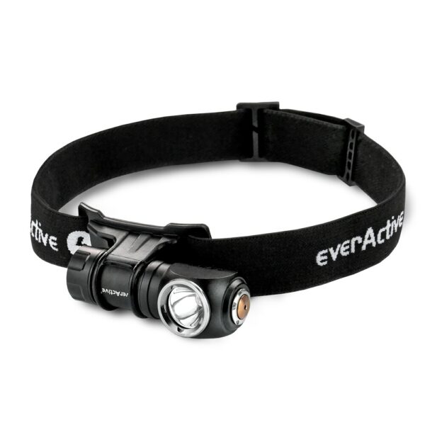 Ładowalna latarka ręczna/czołowa LED everActive FL-55R Dripple