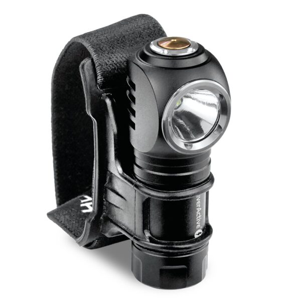 Ładowalna latarka ręczna/czołowa LED everActive FL-55R Dripple