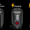 ZESTAW Latarka everActive FL-2000R Buddy 2000lm + Akumulator 18650 3500mAh