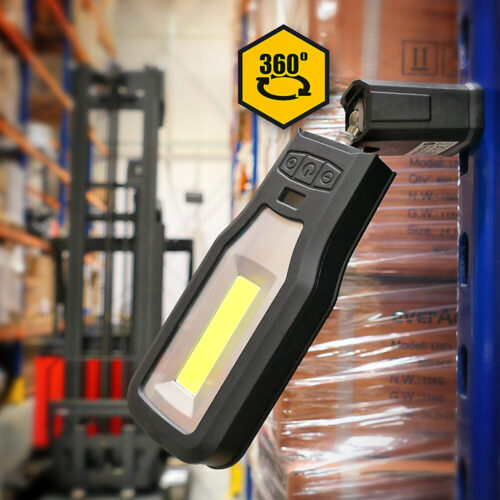 Ładowalna latarka warsztatowa LED everActive WL-600R 550lm