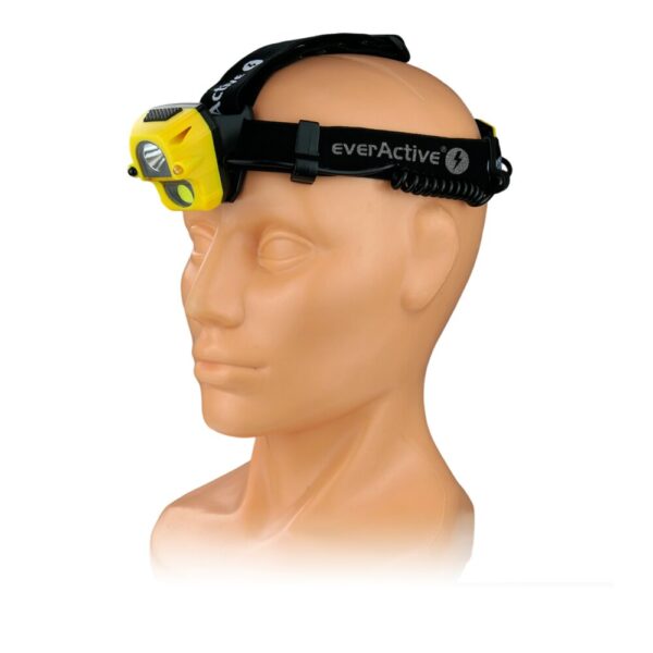 Latarka czołowa everActive Cobra HL-250 2xLED SENSOR