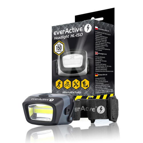 latarka-czolowa-czolowka-diodowa-everactive-hl-150 Latarka czołowa everActive HL-150