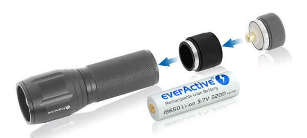 latarka-reczna-diodowa-led-everactive-fl-300-5 Latarka ręczna LED everActive FL-300+ CREE XP-G3 350lm zoom